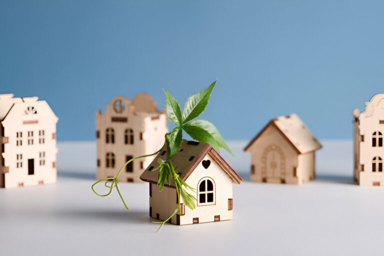 Modern UK home undergoing energy efficiency retrofitting with insulation and airtight upgrades, representing sustainable retrofit practices in the UK housing sector.